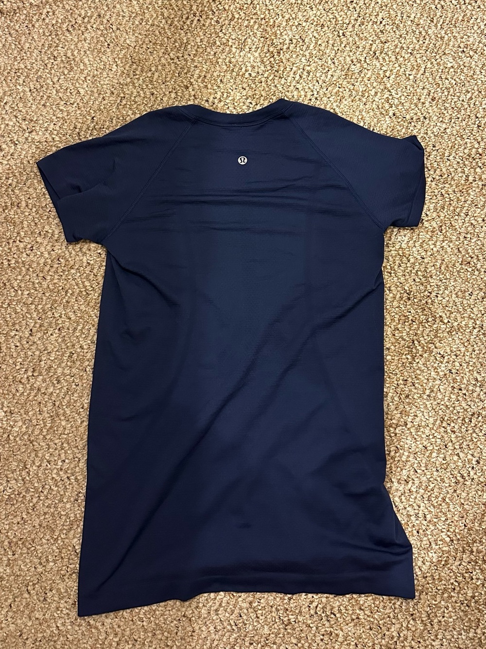 lululemon Navy blue swifty tech Short-Sleeve Tee